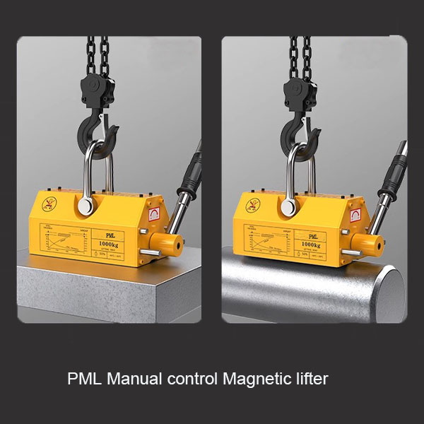 PML Manual control Magnetic lifter for lifting steel bars