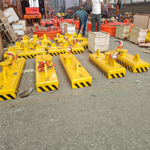 MW84 Electro Load lifting magnet for transporting steel plates