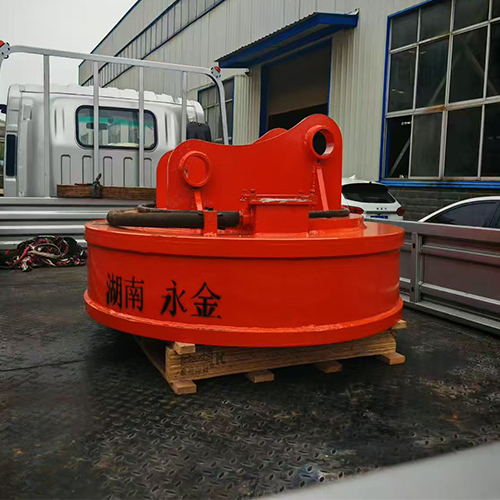MW5 Powerful Circular lifting magnet for absorbing steel scraps